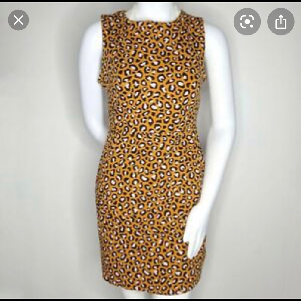 Old Navy Animal Print Mini Dress